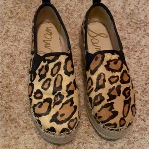 Cute animal print Sam Edelman shoes.